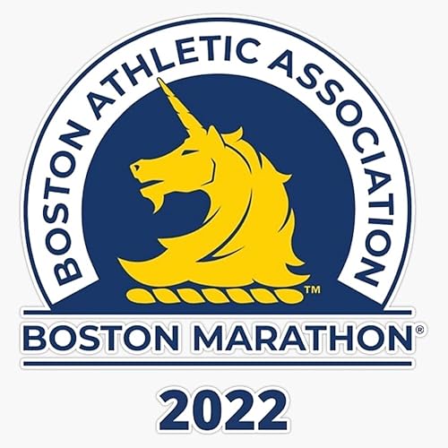 Calcomanía de vinilo para parachoques de Boston Marathon 2022 de 5 pulgadas