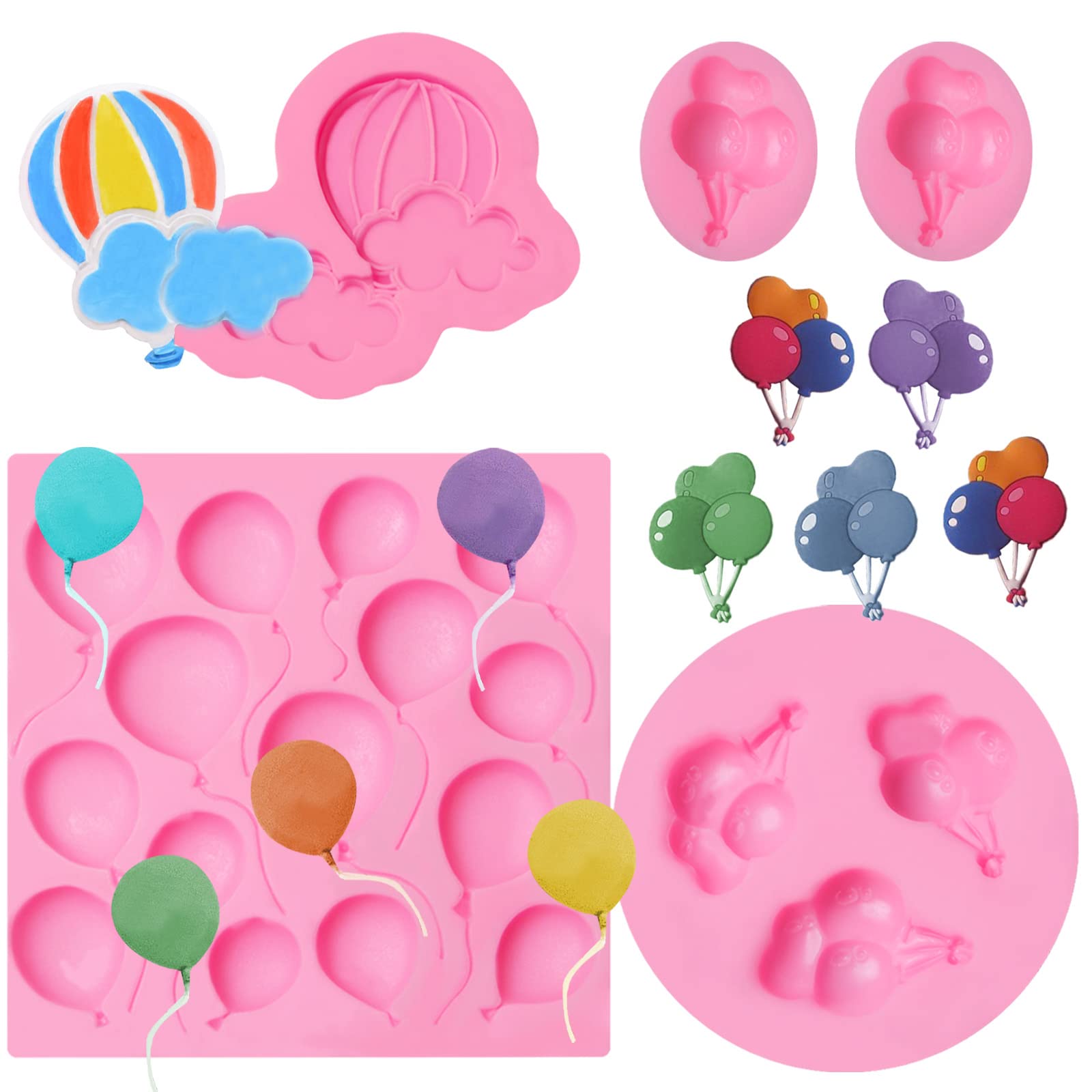 Moldes De Silicone Para Doces - Carinhas Divertidas Para Decoração