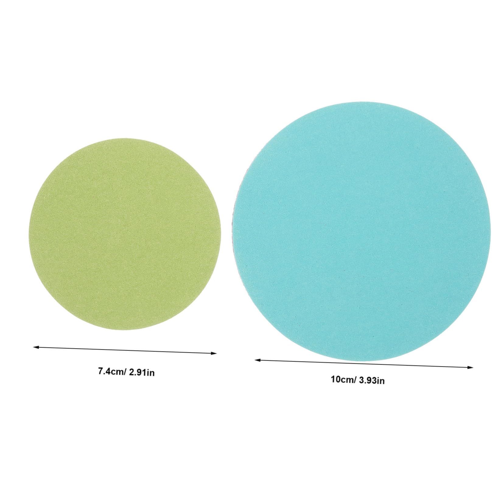 NULYLU Bowling Ball Polishing Pad Kit 8pcs Sponge Sandpaper for Cleaning Polishing