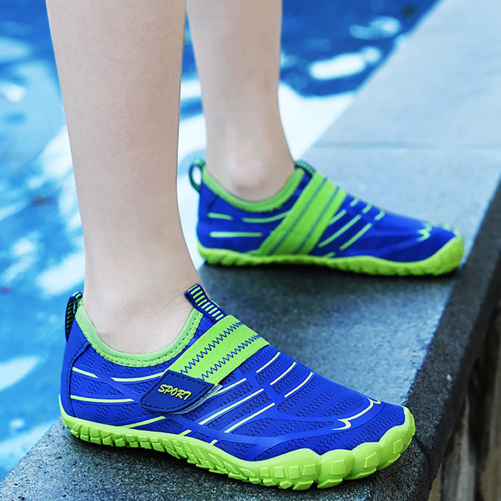 Zapatos de Agua Calcetines Descalzos de Secado rápido Antideslizante para Niñas Niños Piscina de Playa Natación para Buceo Ejercicio