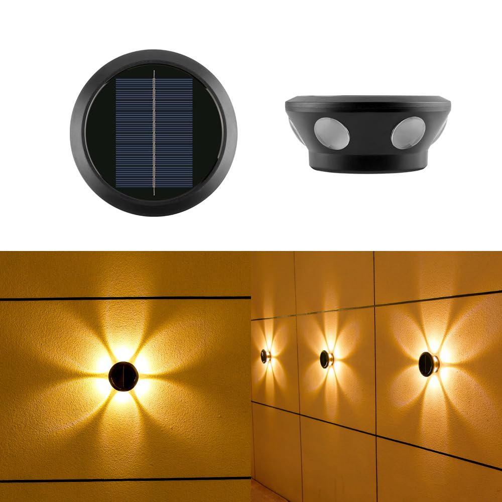 Kaeltsyn A Solar Garden Lights Wall Lamp Garden Tmospheres Decorative Light Landscape Lights Easy To Installation