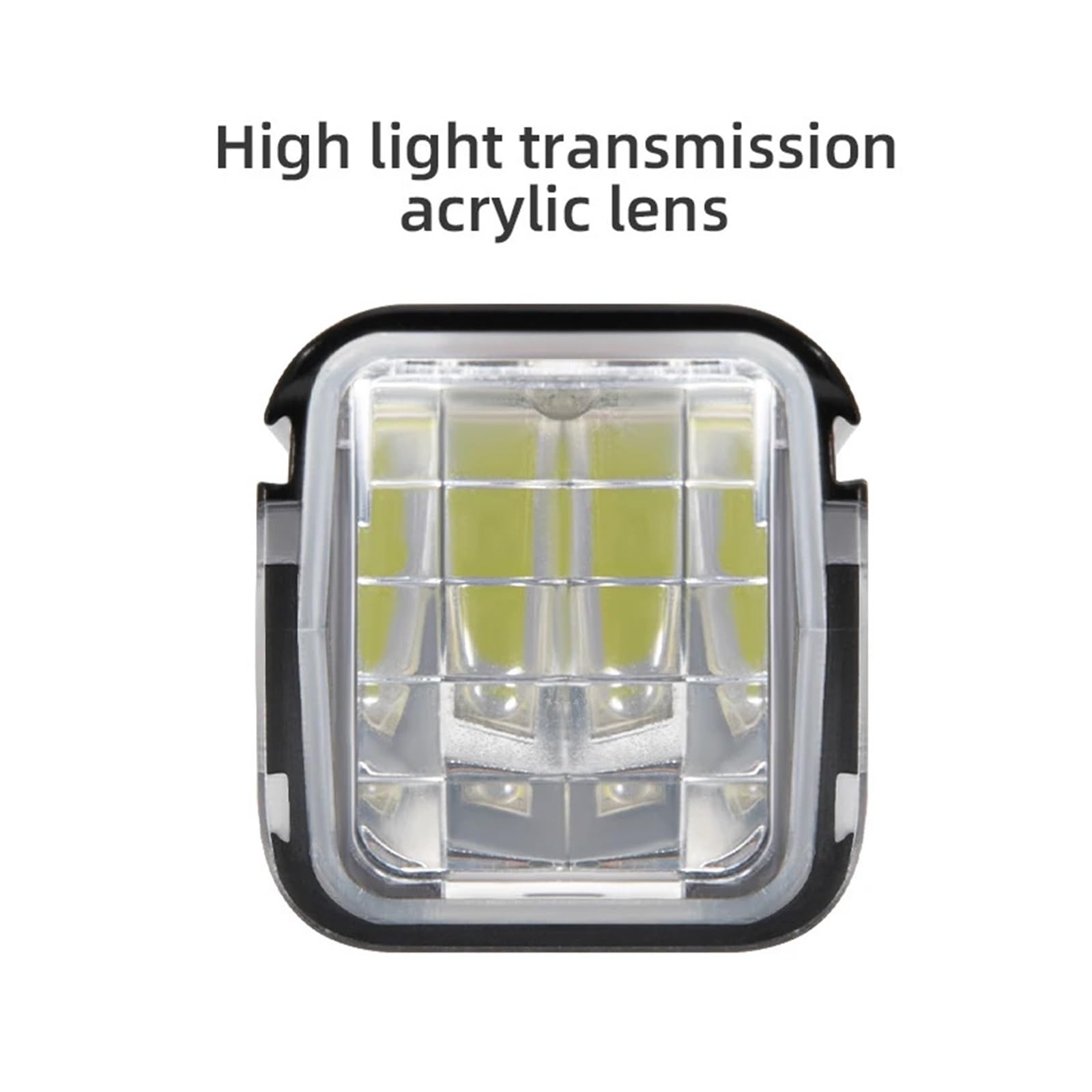 Luce anteriore for bici a LED ricaricabile di tipo C da 1 pezzo,