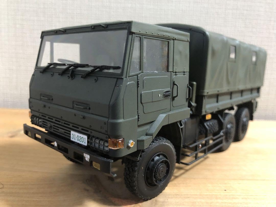 Amazon | 陸上自衛隊 73式大型トラック プラモデル | プラモデル 通販
