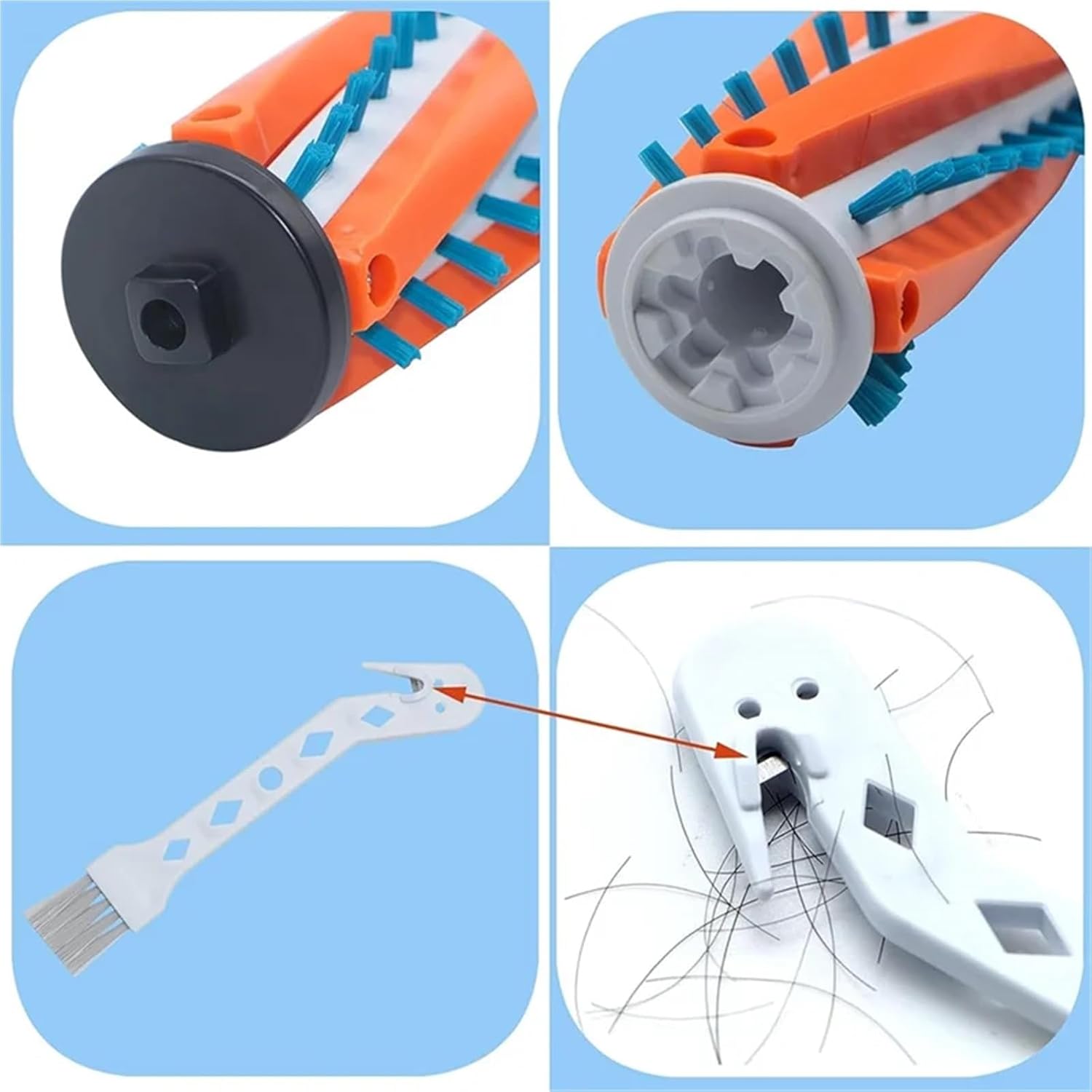 1 Pack Brush Roller,Compatible For Black + Decker, BSV2020, BSV2020P, BSV2020G Powerseries Extreme Cordless Stick Vacuum Cleaner