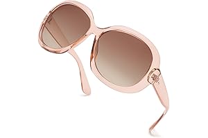 SJ2209 Polarized Sunglasses for Women- Oversized Frame Trendy Vintage Glasses