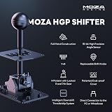 MOZA HGP Racing Shifter 7+R Simulateur de vitesses USB pour PC, modèle H avec verrouillage R et 7ème vitesses, connexion USB au PC, facile à monter - 2