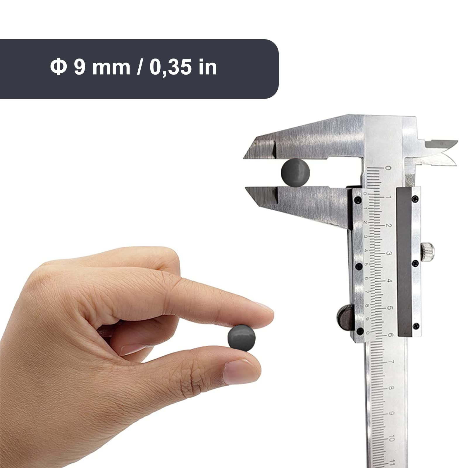 Palle Di Argilla 9mm Per Fionda - 500g, Nere, Che Si Frantumano All'Impatto - Foto 11