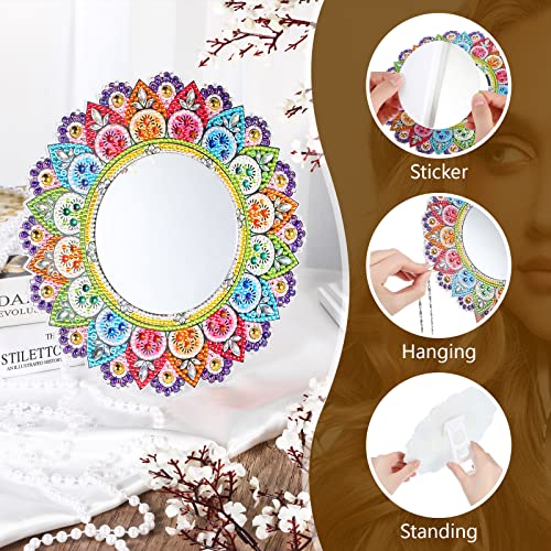 Marsui Diamond Painting Mirror Kit Mandala Art Craft for DIY, Classic by Marsui - Used condition - Image 2