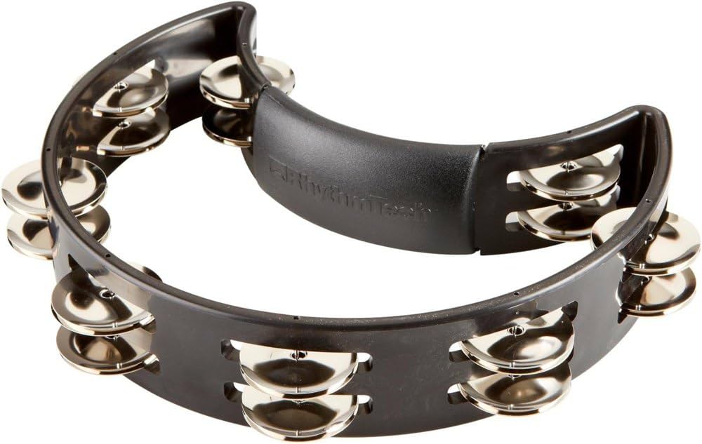 送料込★良品★RhythmTech タンバリン ブラック RT1010 RHYTHM TECH TAMBOURINE- BLACK : Amazon.co.uk: Musical Instruments & DJ