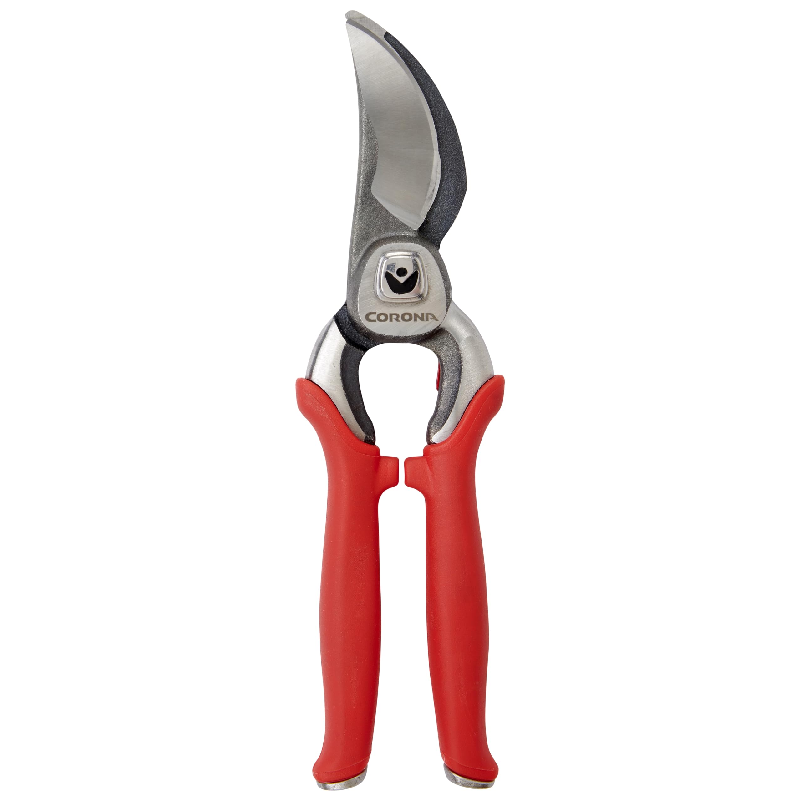 Corona BP 7100D Forged Steel DualCUT Bypass Hand Pruner - 1 inch Cut Capacity Stem and Branch Garden Shears, Red
