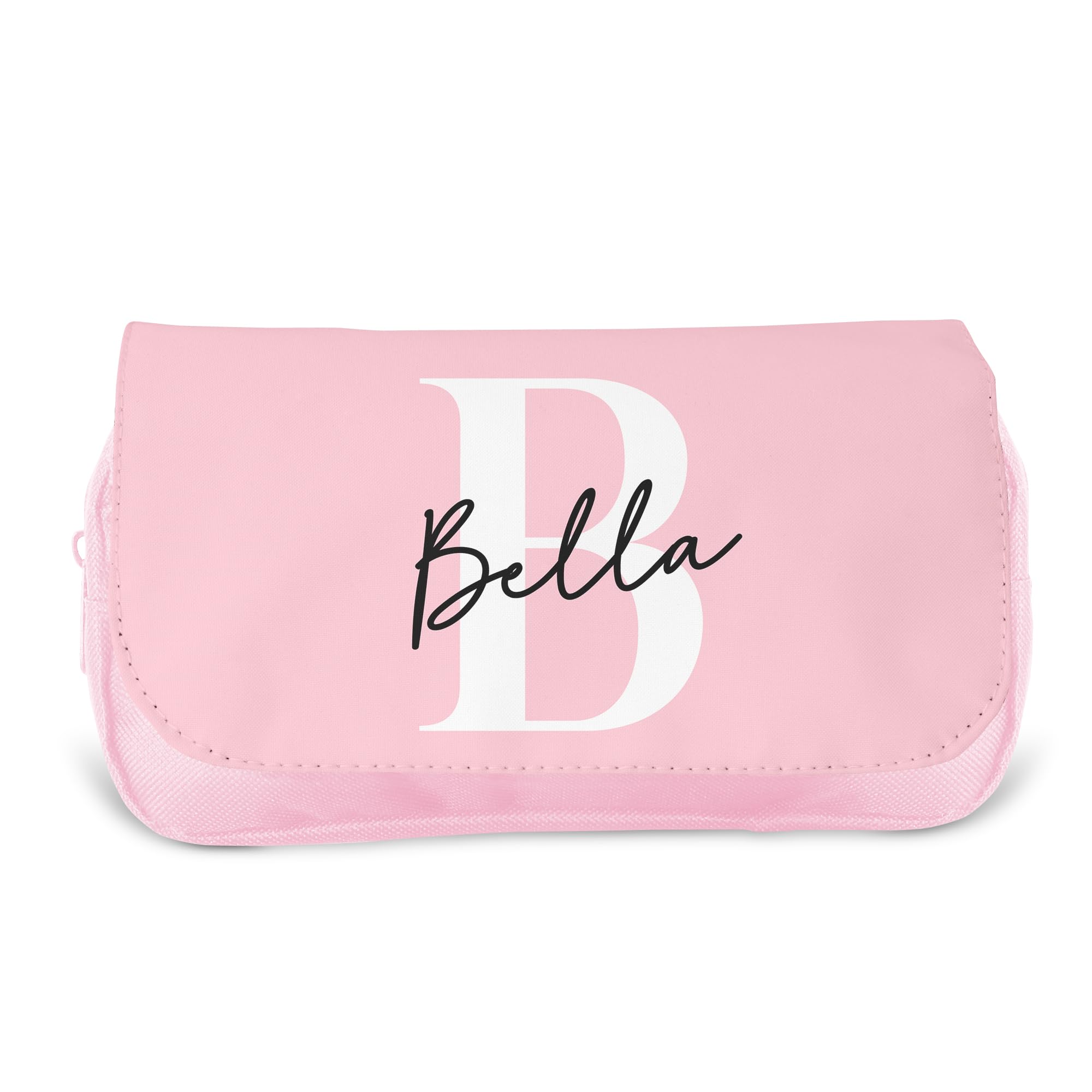 Personalised Children’s Pencil Case | Pencil Case for Girls, Pencil Case for Boys - Back to School | Custom Kids Pencil Case, School Pencil Case (Large Initial Handwritten) — image 1