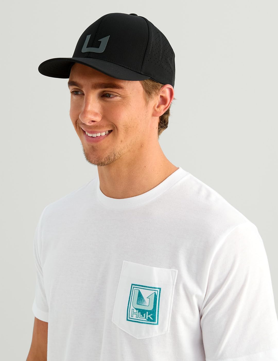 HUK Men's Short Sleeve Performance Tee, Fishing T-Shirt for Men