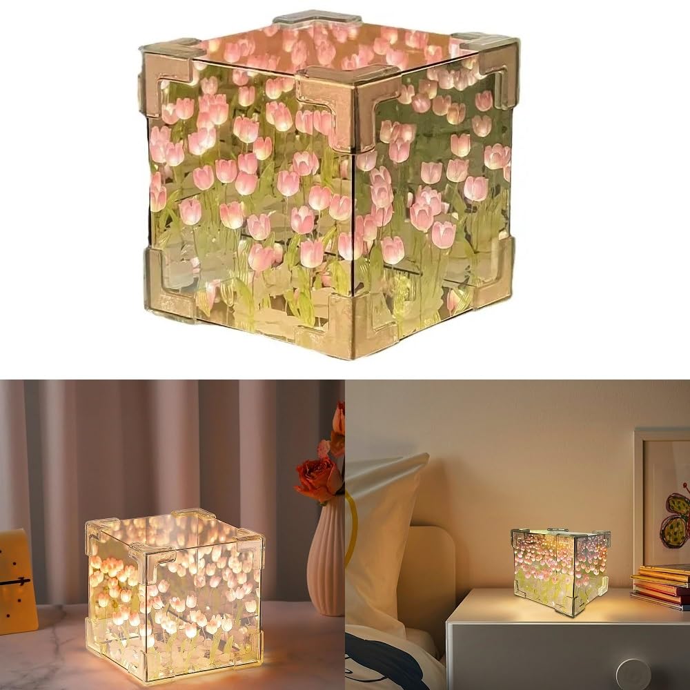See full amazon price history chart for VazzLox DIY Tulips Cube Mirror Lamp 30 Flowers LED Decorative Lamp 2 in 1 Handmade DIY Tulip Flower Magic Cube Mirror Light Decoration for Bedroom Living Room Birthday (DIY Tulip Cube – Multicolor) VazzLox DIY Tulips Cube Mirror Lamp 30 Flowers LED Decorative Lamp 2 in 1 Handmade DIY Tulip Flower Magic Cube Mirror Light Decoration for Bedroom Living Room Birthday (DIY Tulip Cube – Multicolor) (B0DH4LQTKK) Amazon Price History, Amazon Price Tracker