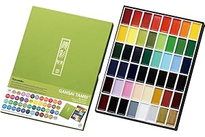 Kuretake GANSAI TAMBI Watercolor Paint Set: Unparalleled Vibrancy for Creative Masterpieces