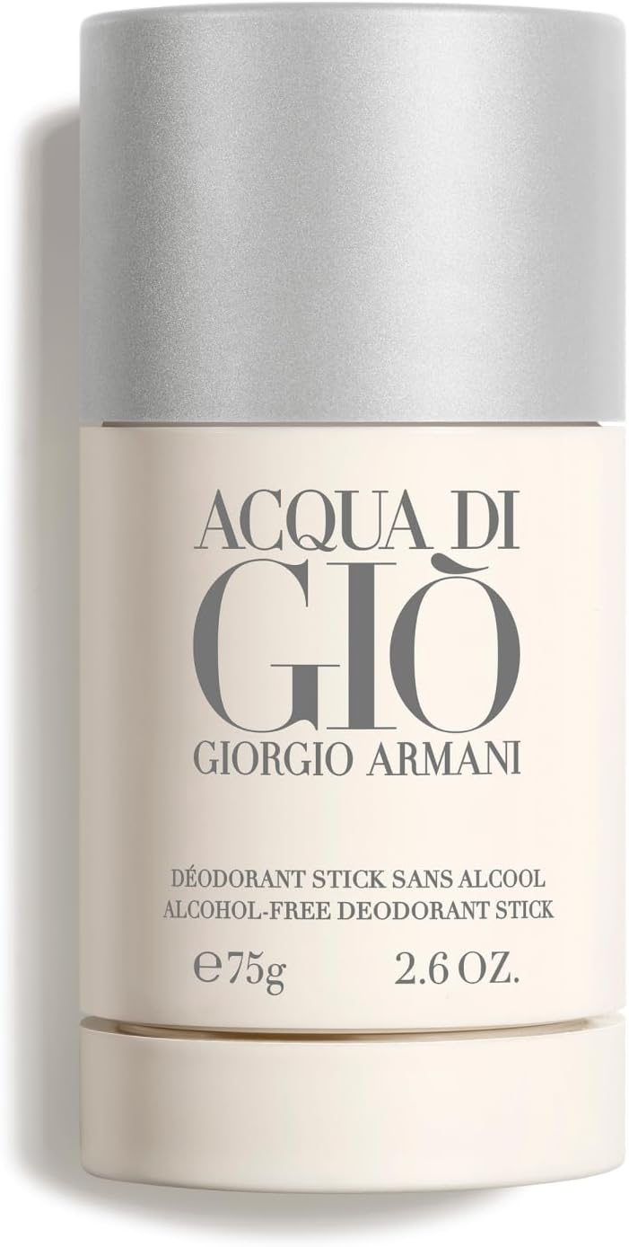 Acqua di Gio -Deodorant - Cologne for Men - Long Lasting Fragrance with Bergamot notes, Jasmine, White Musks, Patchouli & Cedarwood – 2.6 Oz