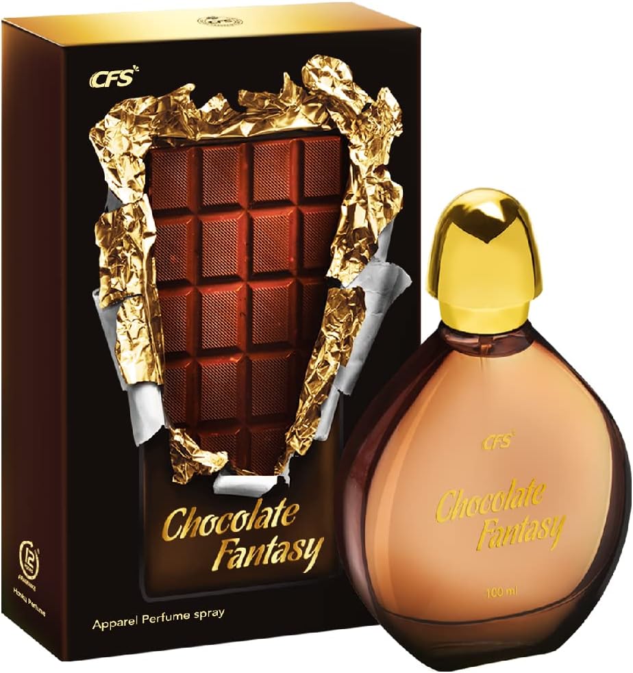 CFS Chocolate Fantasy Eau De Parfum Long Lasting EDP for Men and Women 100ml