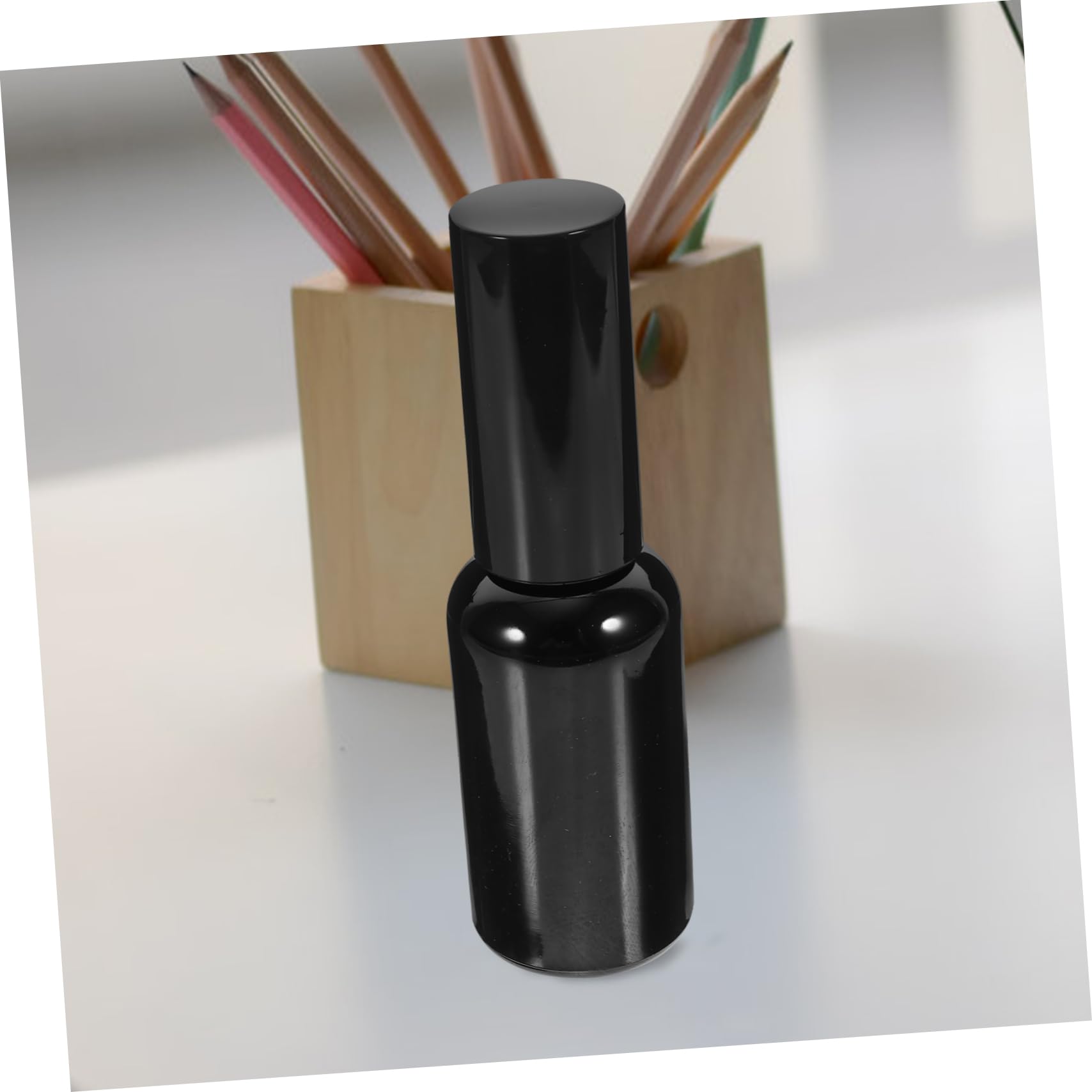 12 Stück Glas Sprühflasche 30ml Schwarz, Befüllbar, Luftdicht