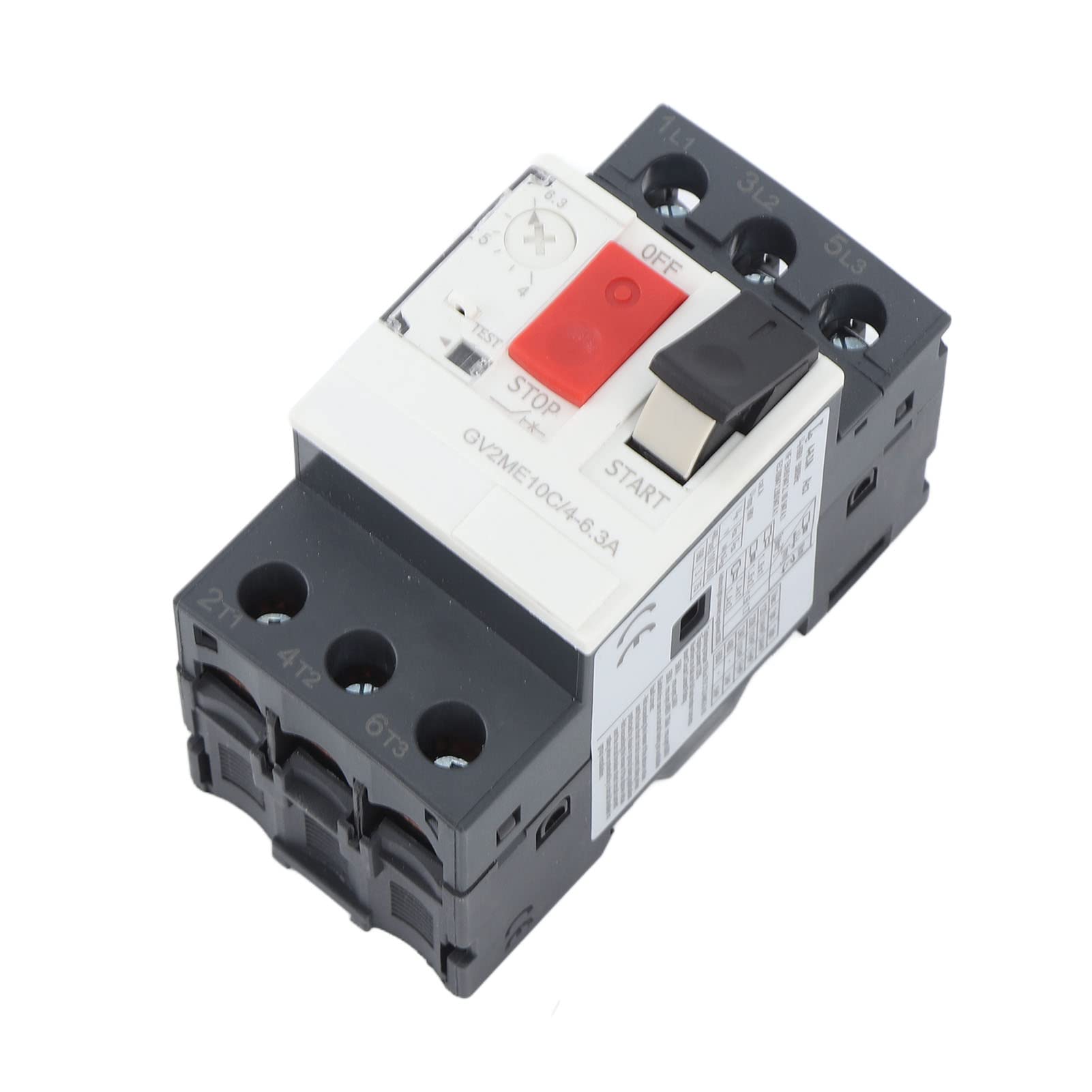 Protezione Cortocircuito Sovraccarico Dell'interruttore Automatico del Motore con Montaggio su Guida 35 Mm per Varie Applicazioni del Motore (GV2-ME14C 6-10A)