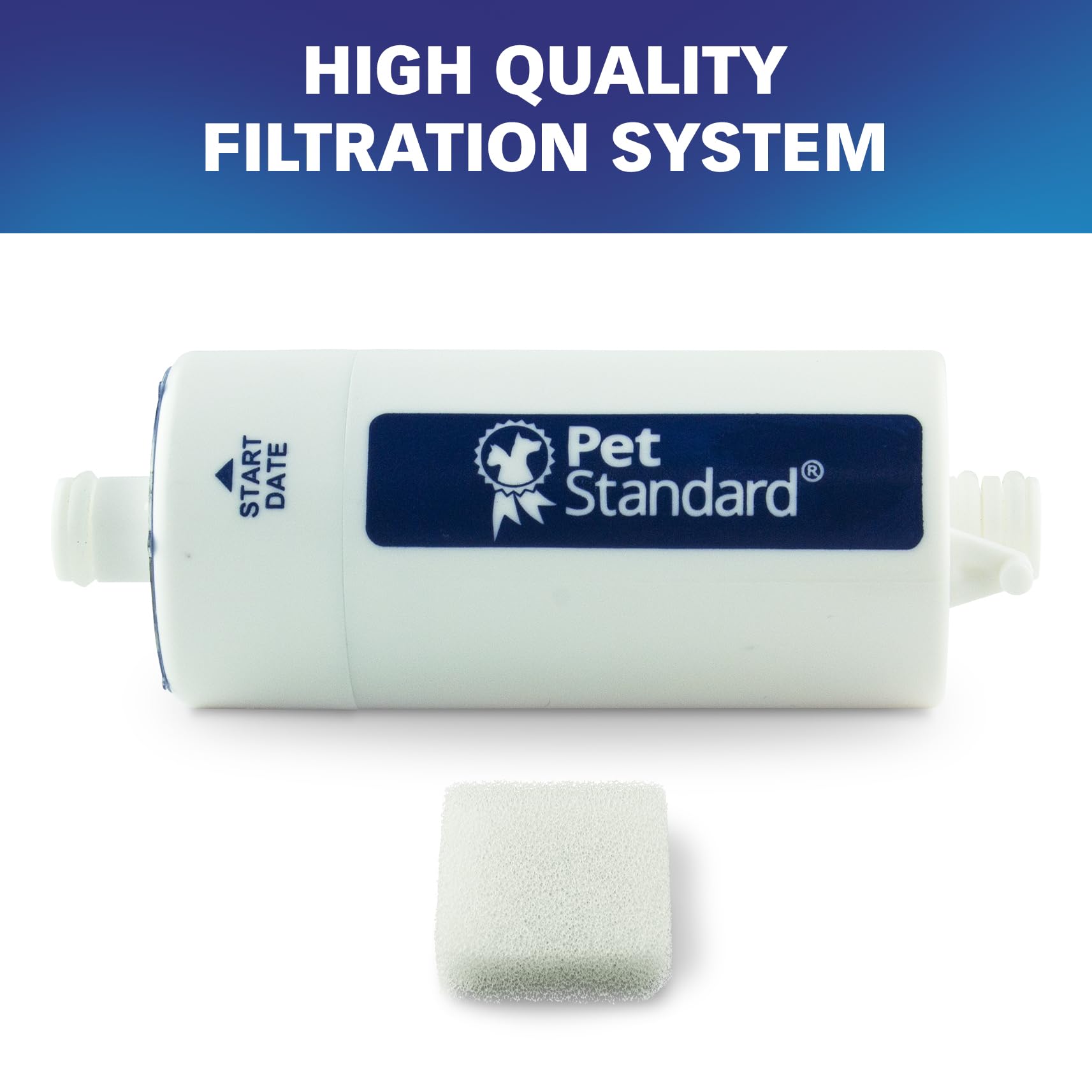 PET STANDARD Filter für CATCARE Wasserbrunnen, 2er-Pack