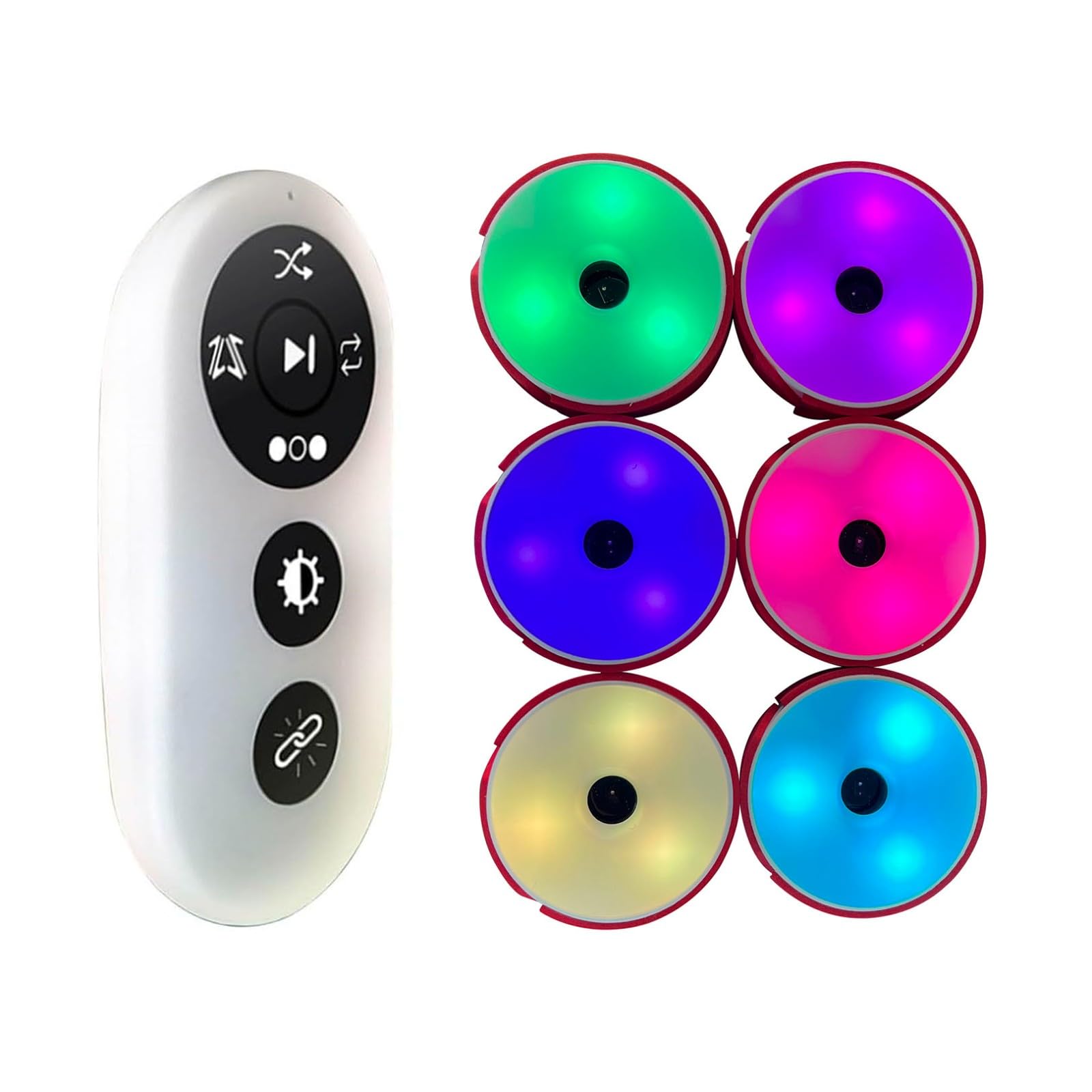 XUCS Lumière D’entraînement Réaction – 8 Leds + Télécommande, 4 Modes, Améliore Vitesse Et Coordination œil-main