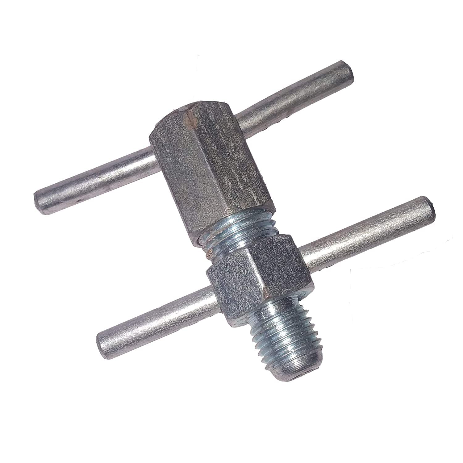 WHITEFLIP AA Coupler for 1/4 and 3/16 Pumping and Flushing for Refrigerator and AC Use (Silver)