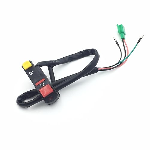 Miniatura 5 de SMT-Interruptor de arranque universal de 7/8 pulgadas, 0.866 in, compatible con ATV Scooter Dirt BikeHonda Suzuki Yamaha Kawasaki Harley KTM Ducati
