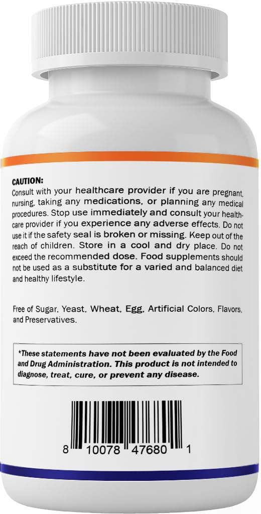 Vitamatic Green Lipped Mussel 2500 mg Equivalent with Turmeric 120 Veg Capsules | Formulated by Healthcare Professionals | Non-GMO & Gluten Free - Image 8