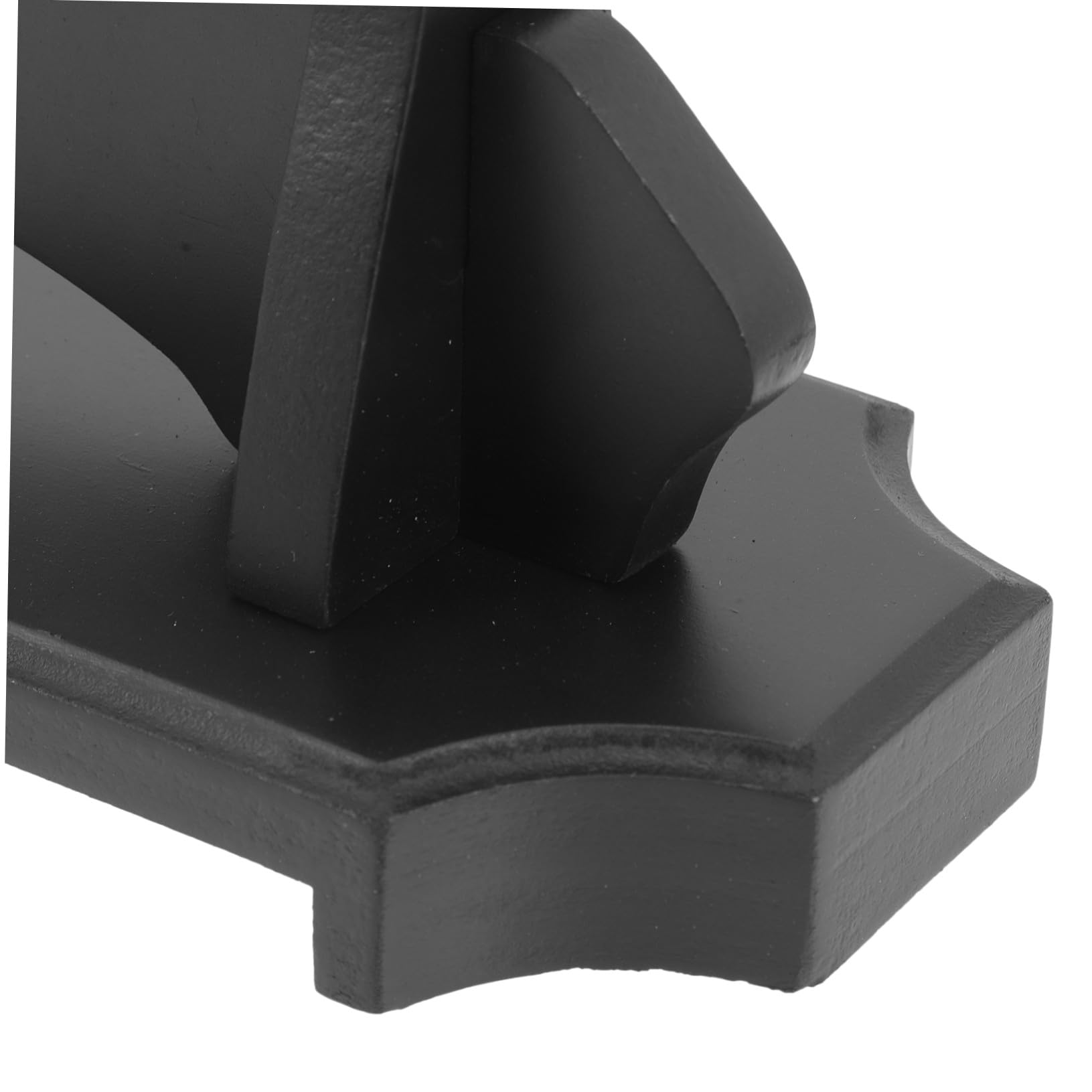 GALPADA Soporte de Espada de Madera Negra para Escritorio Diseño Simple y Hermoso, Soporte Estable No Fácil de Voltear para Almacenamiento y Exhibición de Dizi y Espada
