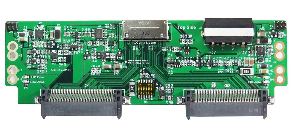 OCulink 8i PCIe Gen 4.0 for U.2 Dual Ports Adapter - High-Speed Data Transfer, Dual Port Design, Plug-and-Play Installation
