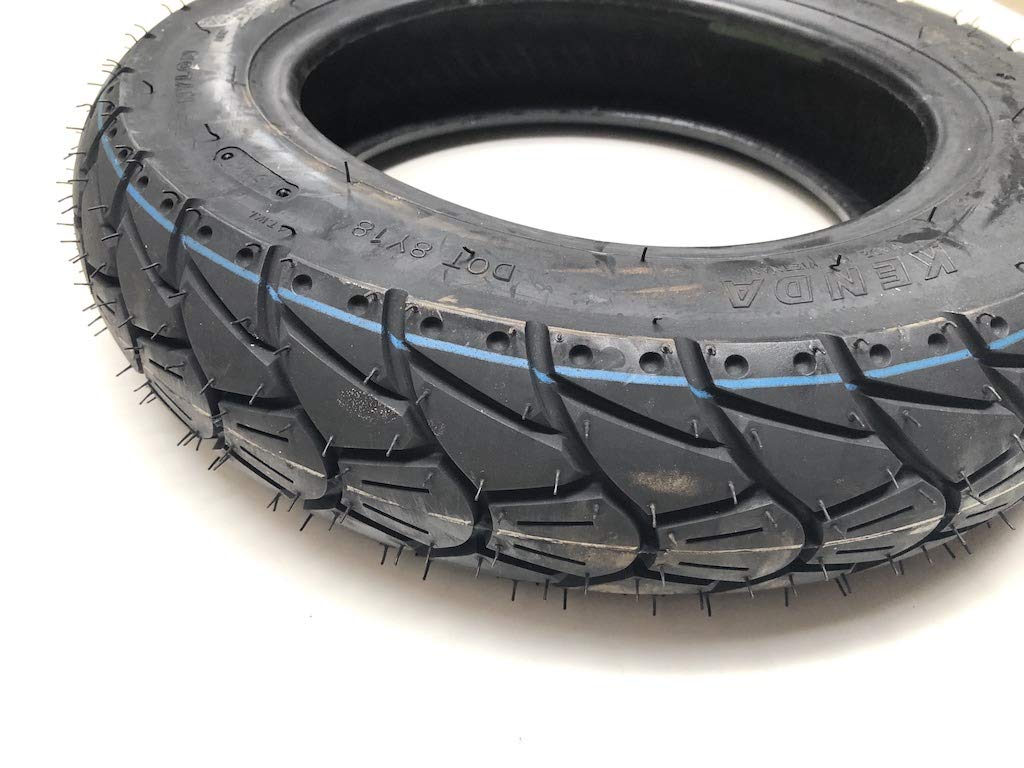 Reifen K415 120/90-10 56J TL Rollerreifen, Scooterreifen mit hervorragendem Grip und Nassfahrverhalten
