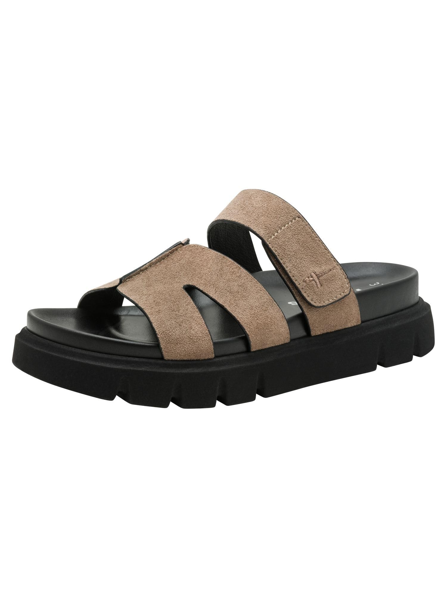 Tamaris Women's Beige Synthetic Mules For