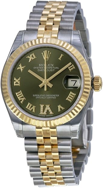 rolex mujer verde