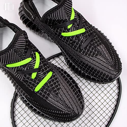 Image of INMAKER No Tie Shoelaces for Adults and Kids, Elastic Laces for Sneakers