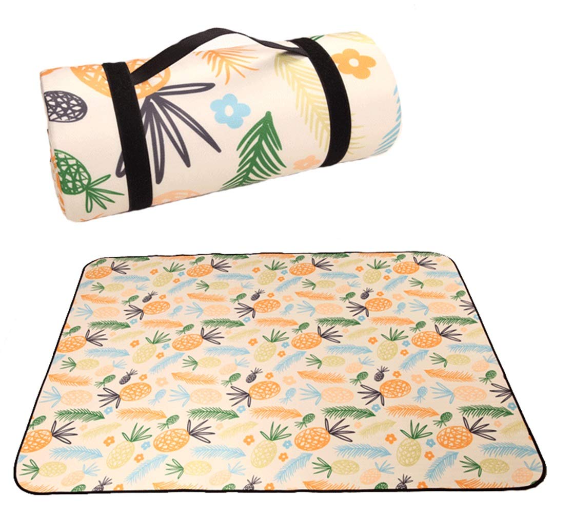 Manta de Picnic Impermeable, Alfombras Estera de Picnic,Alfombra PlegableSuave y Térmicamente Aislado,Portátil con para Playa, Picnic,Camping,Senderismo, Viajes (Color : 4, Size : 200x150cm)