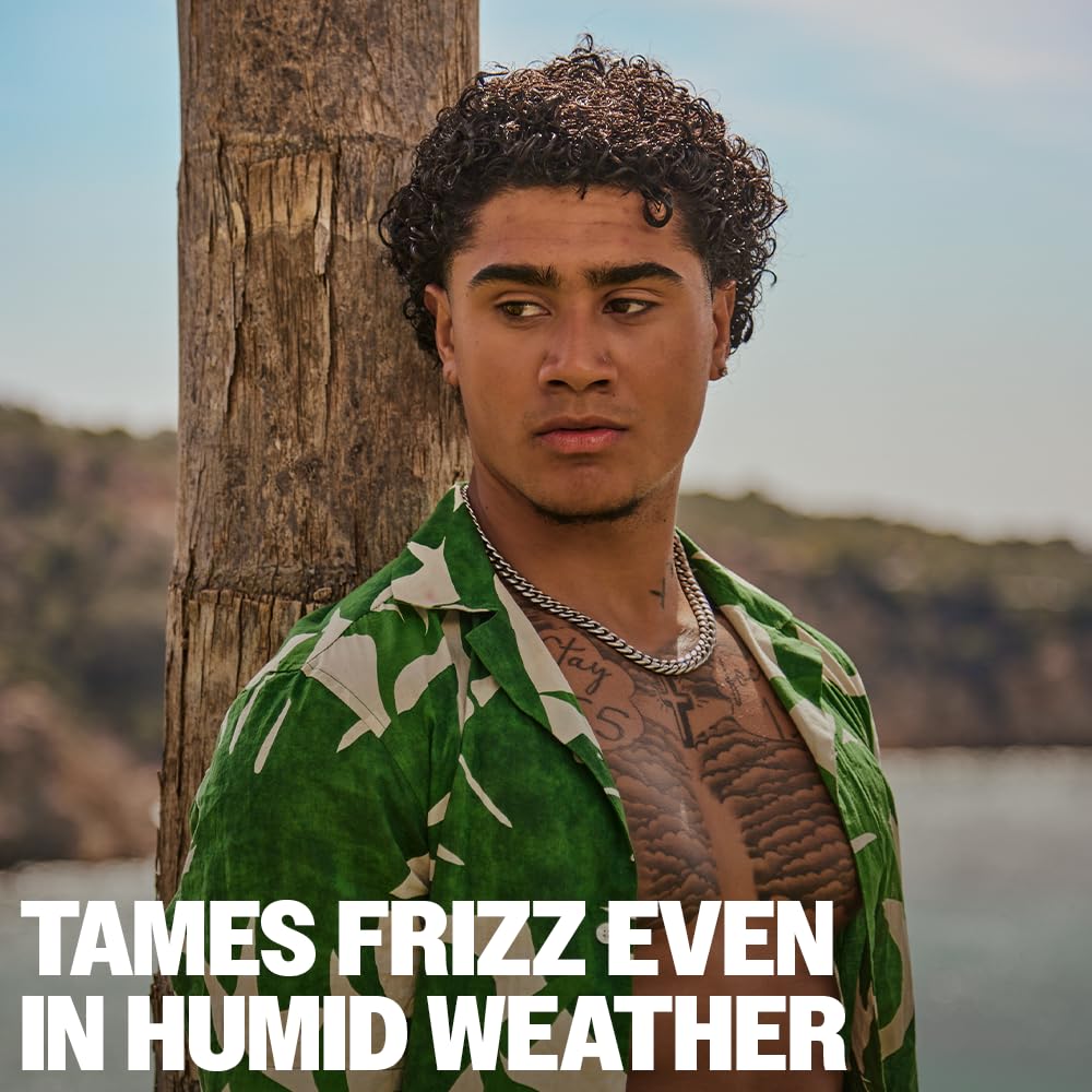 Slick Gorilla Curl Cream for Men | 3.38 Fl Oz (100 ml) | Paraben Free Moisturizing Styler | Lightweight Hold for Wavy & Curly Hair | Frizz Control | Curl Enhancer | Non-Greasy | For Daily Use - Image 3