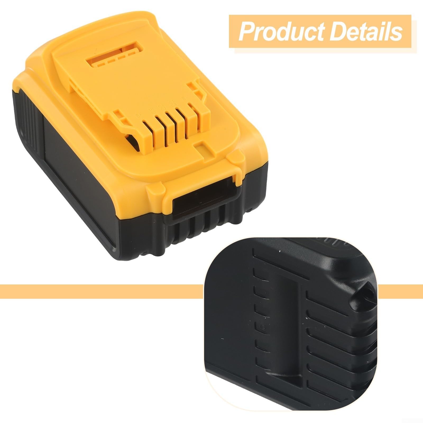 Custodia in plastica per batteria DCB200, Circuito di protezione PCB Shell in plastica, custodia in plastica per 18V 20V Shell di plastica