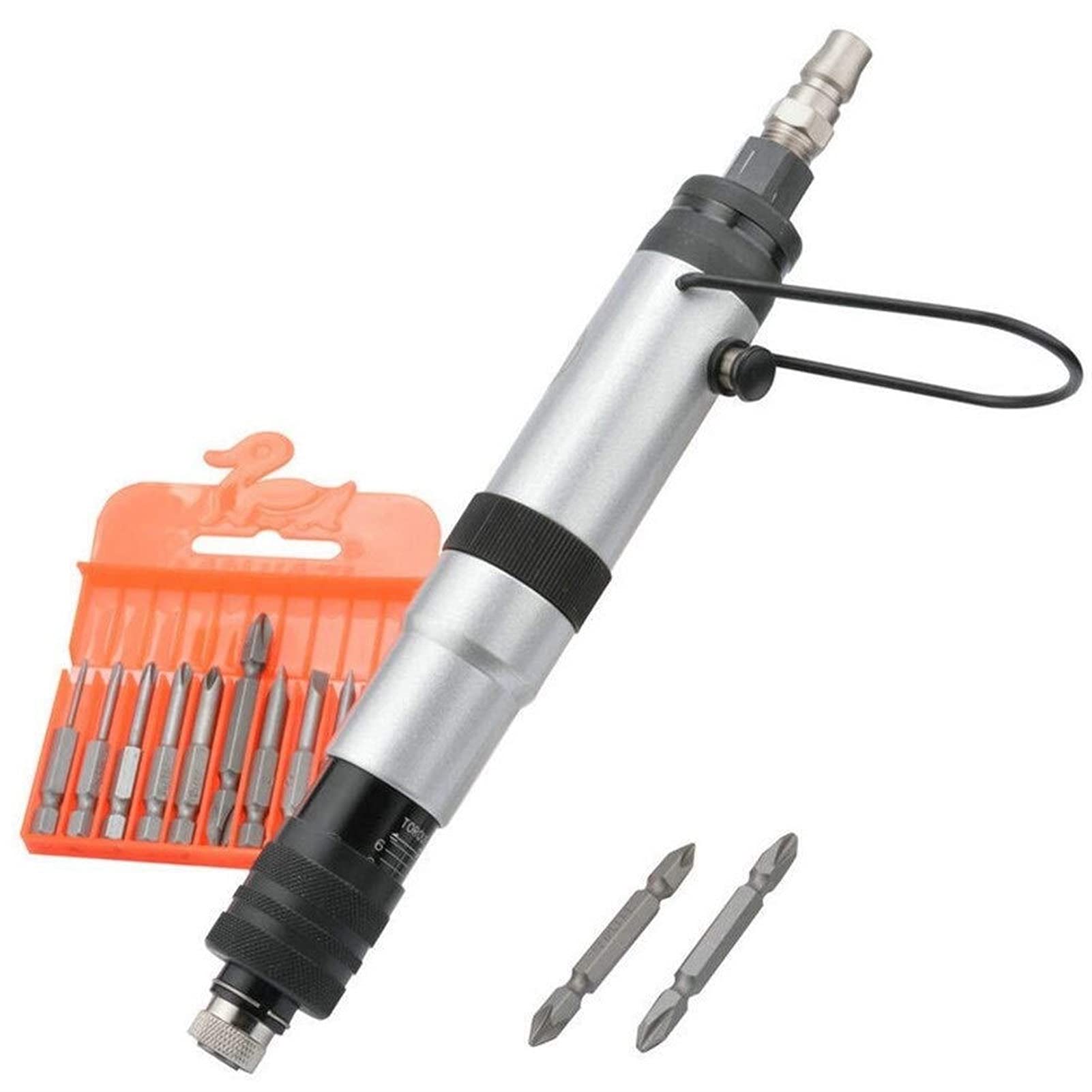 JF-XUAN Pneumatic Riveter Nut Portable Practica Pneumatic Automatic Air Batch, Preset Torque Torque Screwdriver Pneumatic Screwdriver Hand Tools Industrial