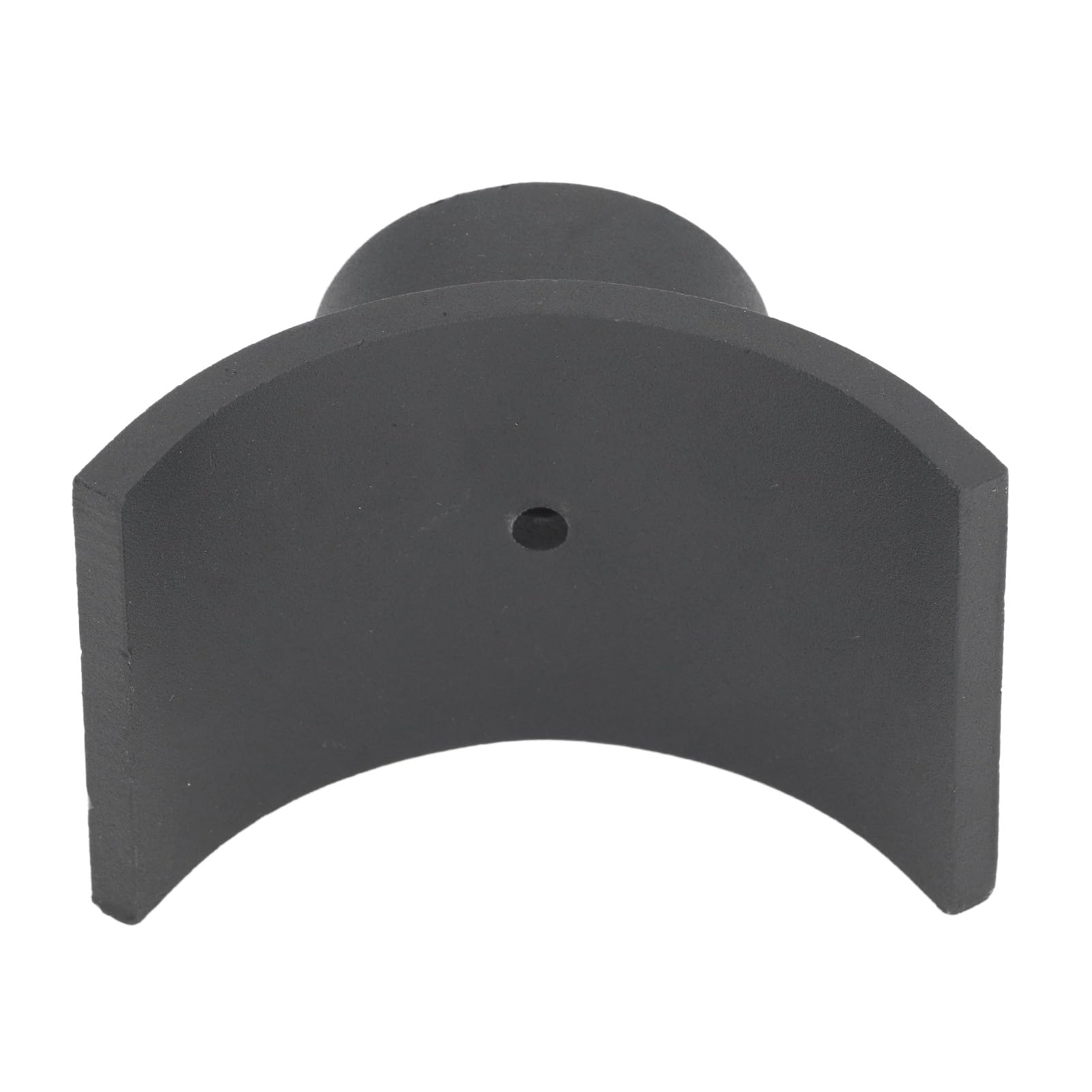 Selle D'essieu de Levage en Fer Noir pour Tubes 60 70 80 4 Pouces, Coussinet de Cric Hydraulique Compatible avec Cric Bouteille de 12 Tonnes