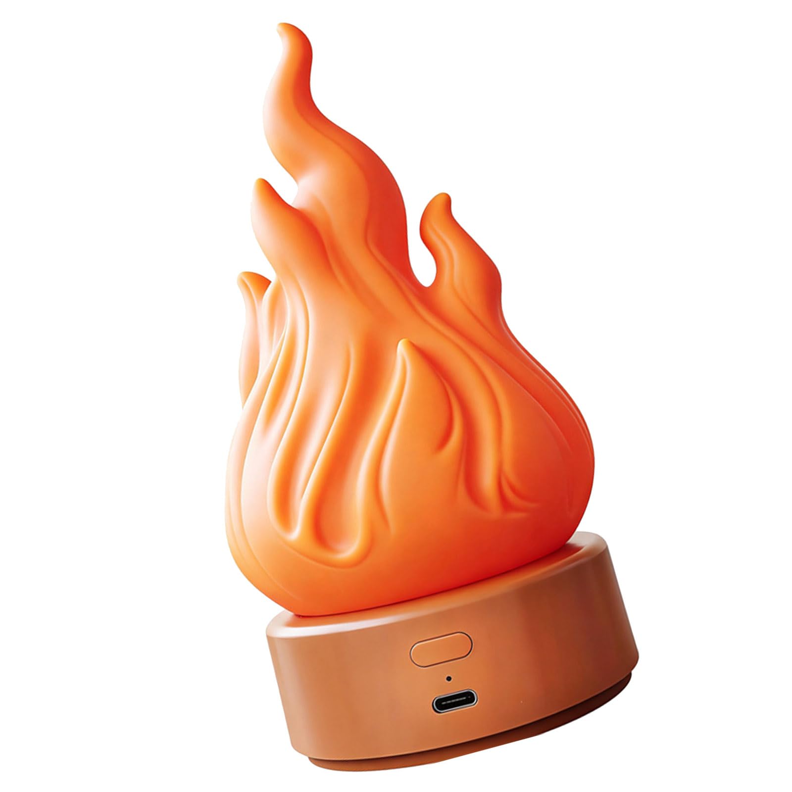Kaeltsyn Rechargeable Artificial with Dynamic Flicker 170mm Tall Versatile for Any Occasion Campers Light