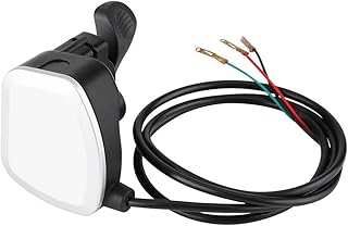 Electric Bike Thumb Throttle, 24V 36V 48V 7/8 Handlebar Electric Bike Scooter E-Bike Thumb Throttle Gas Twist