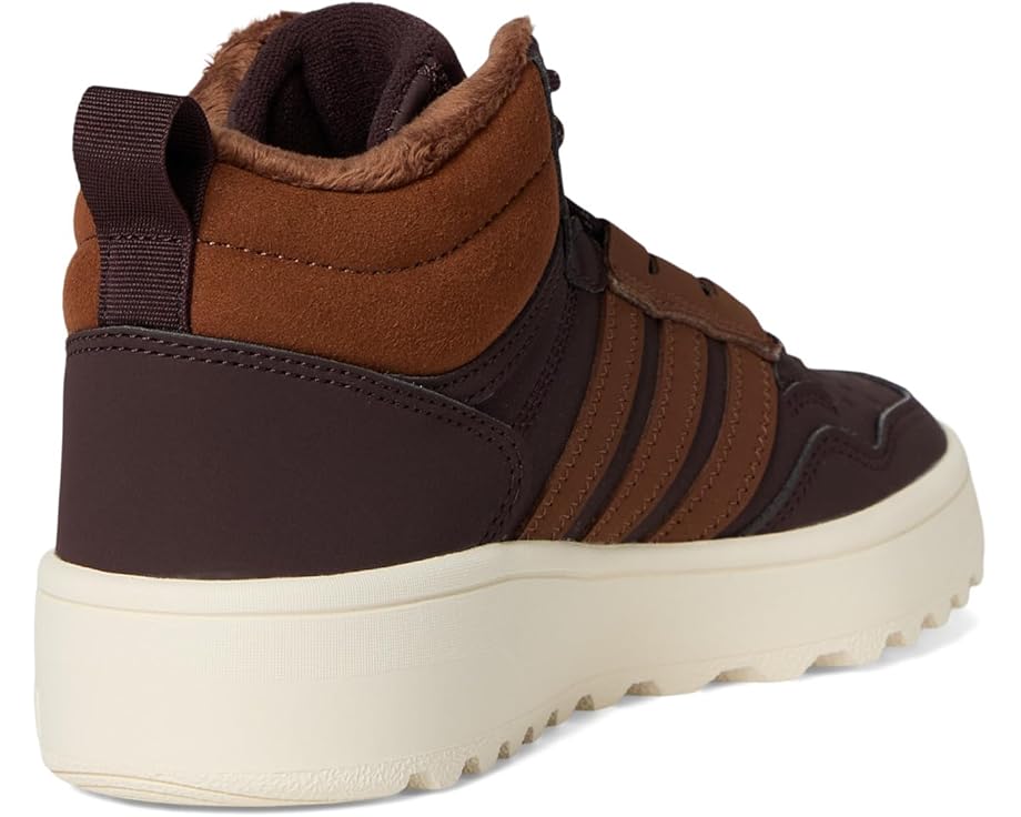 adidas Kids Hoops 4.0 Mid Top Shoes (Big Kid) - Back View