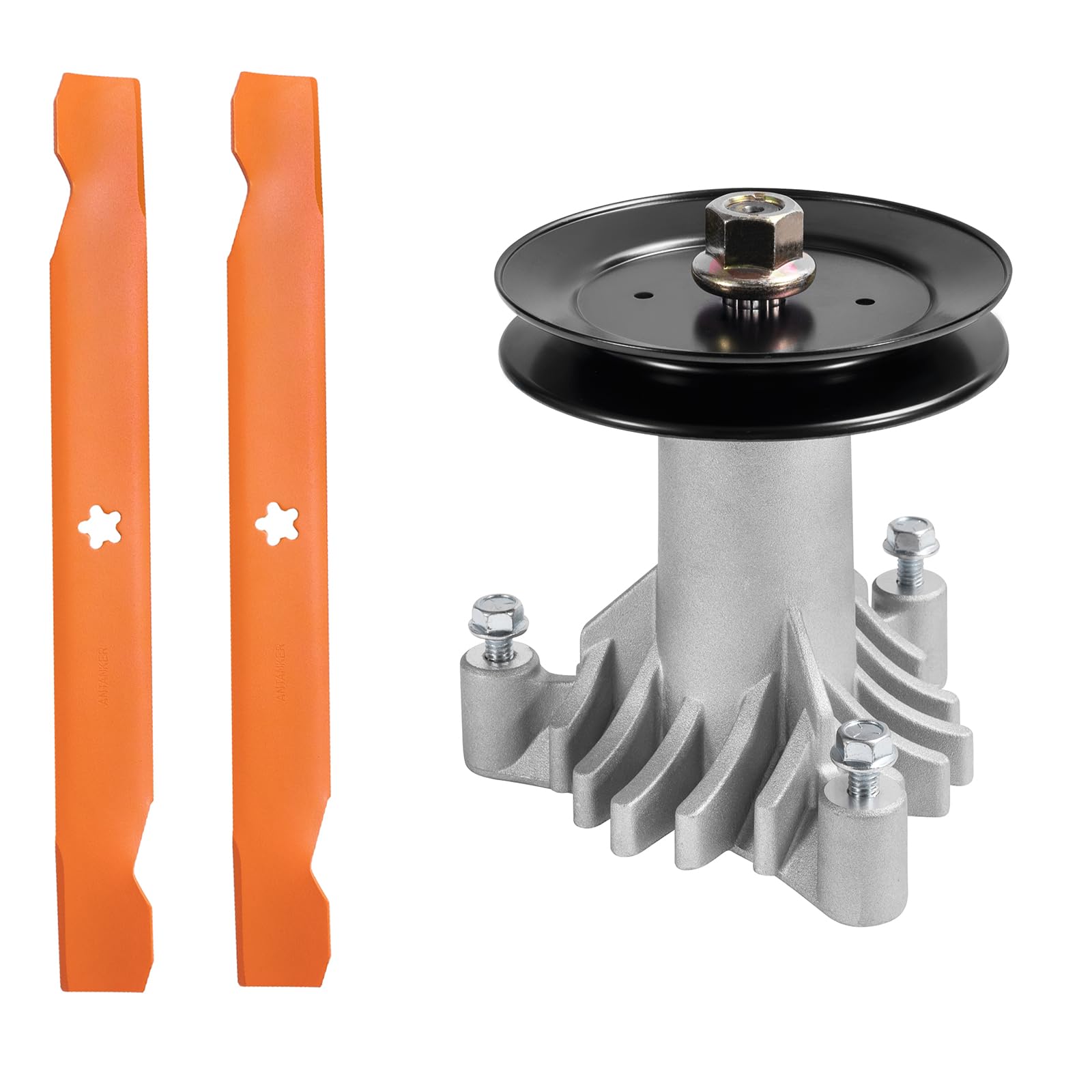 Antanker 130794 Spindle Assembly 153535 Pulley Bundles 138498 138971 Lawn Mower Mulching Blade