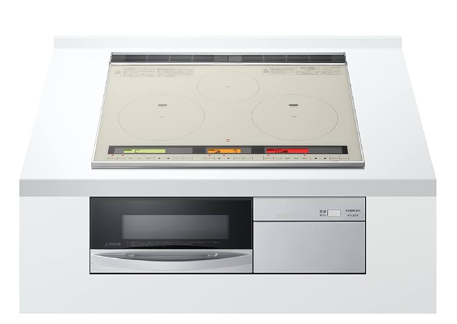 ［新品］HITACHI　日立　IHクッキングヒーター　ドア（グリルサラ）付き 新品］HITACHI 日立 IHクッキングヒーター ドア（グリルサラ
