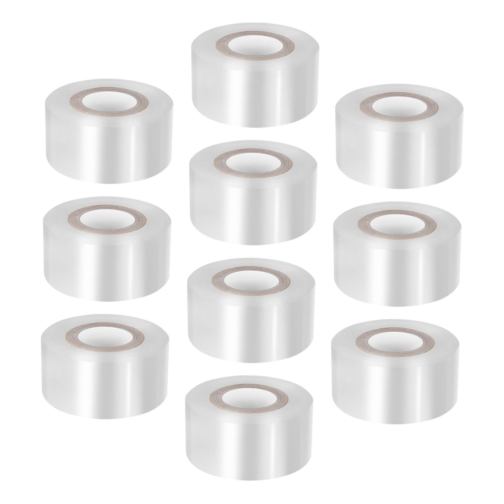 Milisten 10 Rollen Transparentes PE Veredelungsband Wasserdichtes Pflanzenschutzband für Gartenveredelung Obstbaum Gemüse DIY Hobbygärtner Grafting Tape Pflanzenreparatur