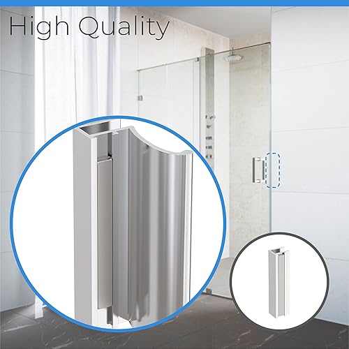 Miniatura 7 de Imán para puerta de ducha  3 pulgadas de largo para puerta de ducha de cristal de repuesto para puertas de ducha oscilantes manijas de puerta de