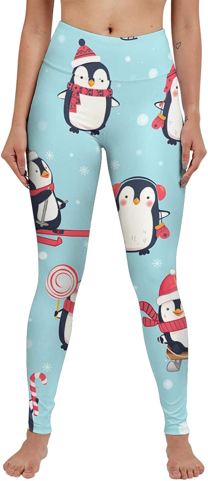 henfar Custom Cute Penguin Snowflake 