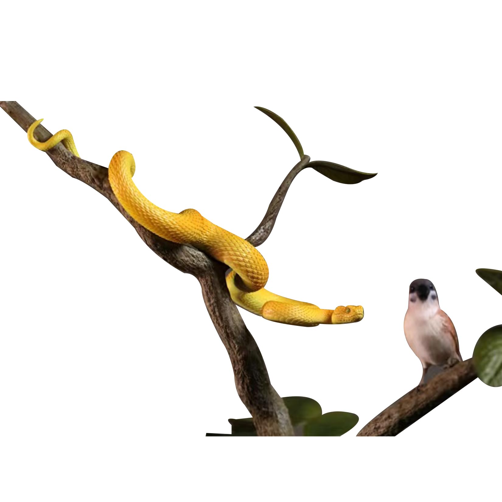 Amazon | BACALYSO | 1/1 スケール トゲブッシュバイパー フィギュア