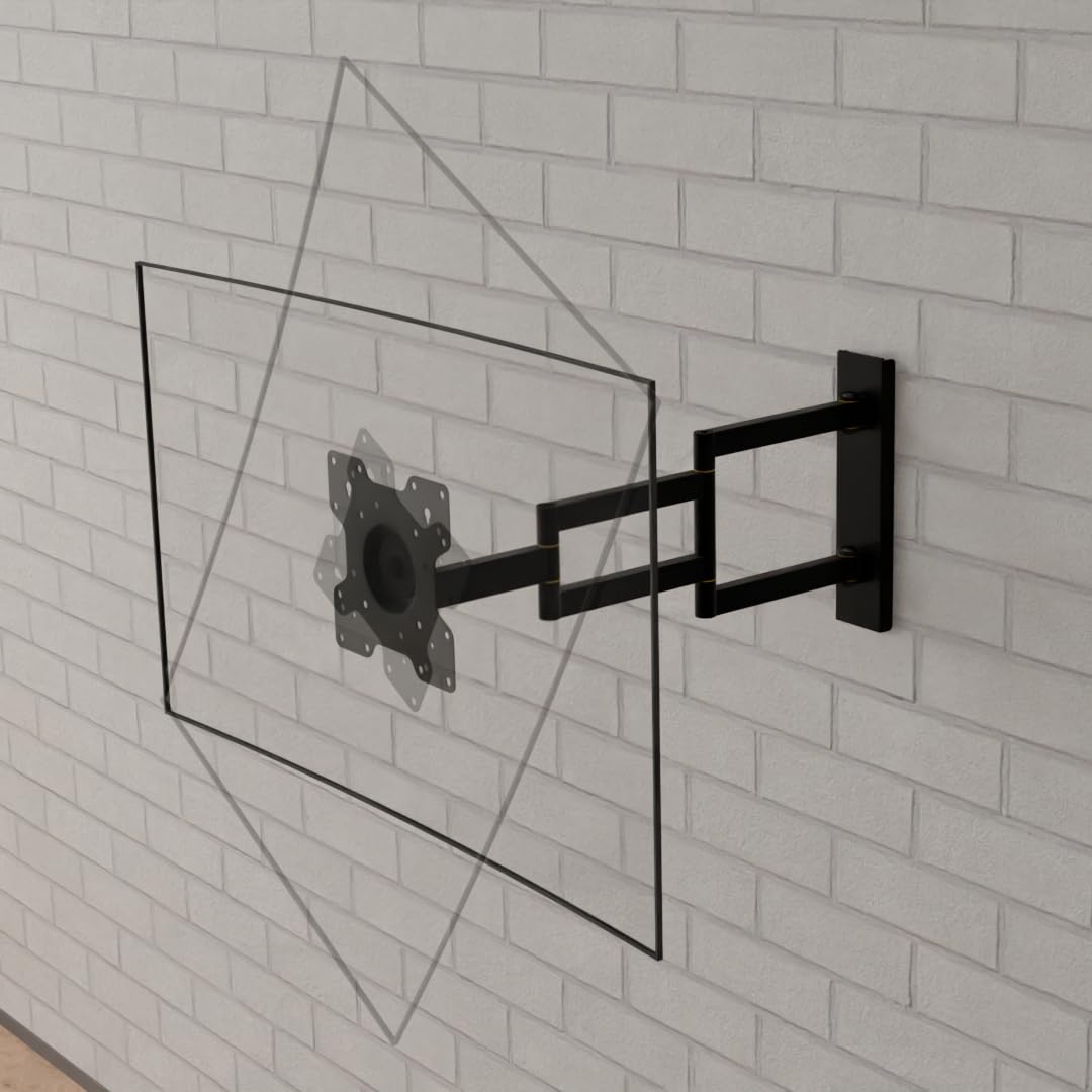 Soporte de Pared para TV XTRARM Axis XL de 70 cm, Distancia 70 cm, extensión, Giro, rotación, inclinación, 24-55 Pulgadas 25 kg, VESA 200x200
