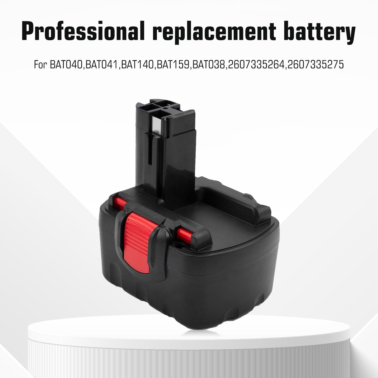 2X Ersatzakku für Bosch Akku 14.4V 3000mAh NI-MH BAT038 BAT038 BAT040 BAT041
