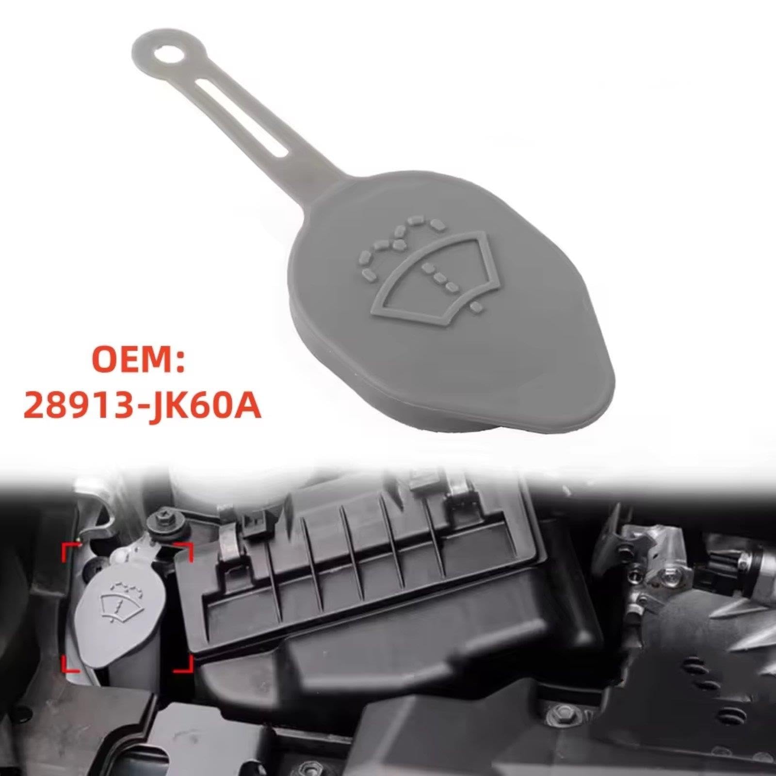 Tapa Lavaparabrisas Para Infiniti Para EX35 Para EX37 OE: 28913-JK60A